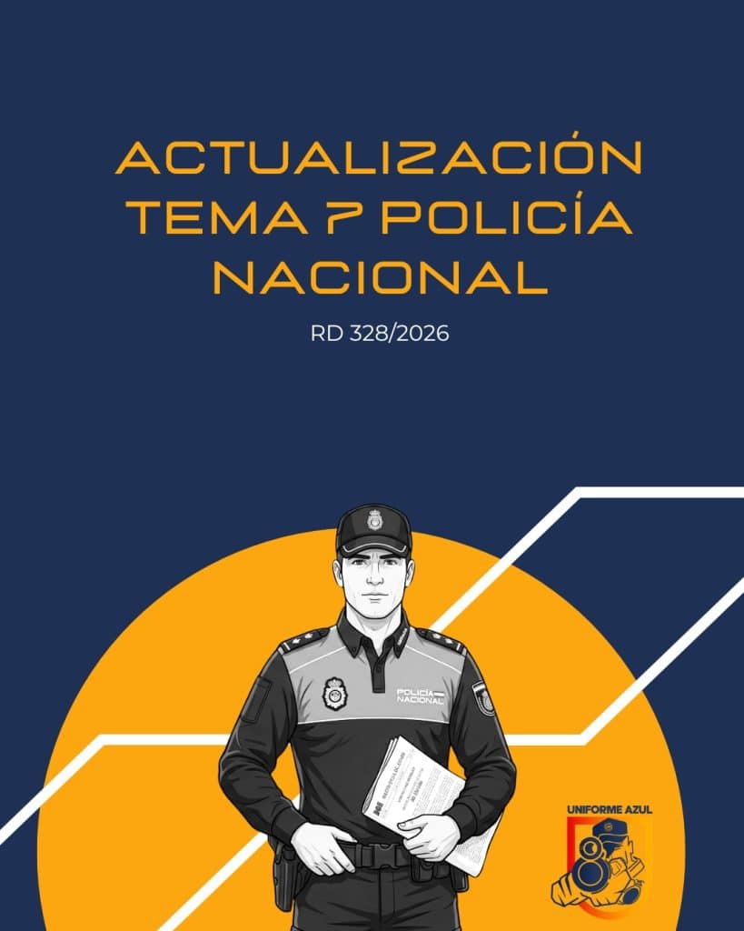 Tema 7 Policía Nacional
